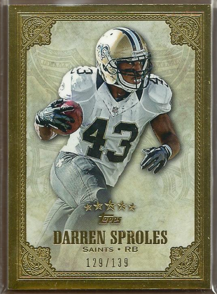 2012 Topps Five Star #27 Darren Sproles