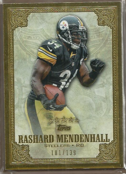 2012 Topps Five Star #46 Rashard Mendenhall