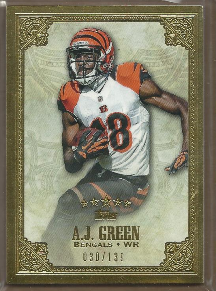 2012 Topps Five Star #49 A.J. Green