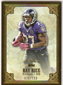 2012 Topps Five Star #63 Ray Rice
