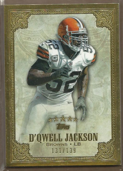 2012 Topps Five Star #64 D'Qwell Jackson