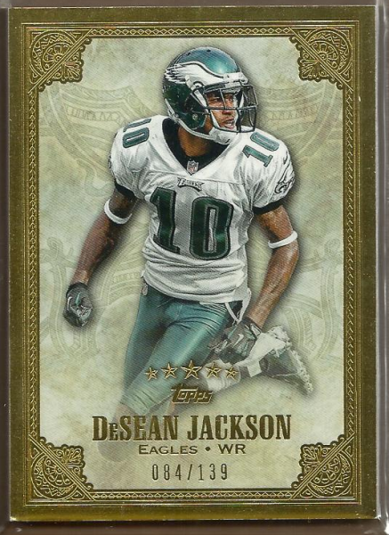 2012 Topps Five Star #77 DeSean Jackson