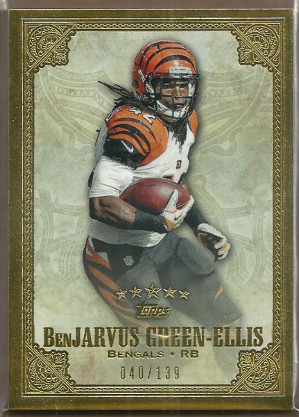 2012 Topps Five Star #99 BenJarvus Green-Ellis