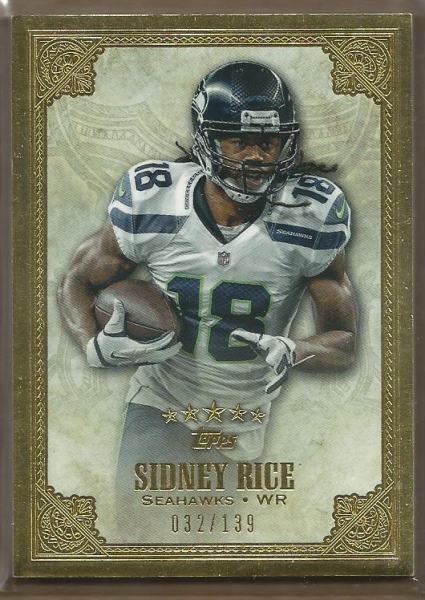 2012 Topps Five Star #126 Sidney Rice