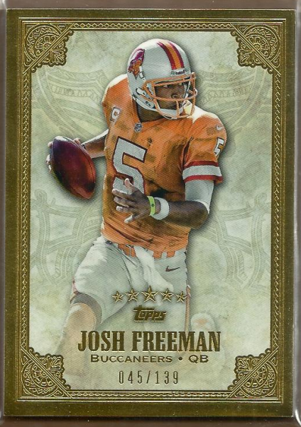 2012 Topps Five Star #128 Josh Freeman