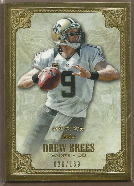 2012 Topps Five Star #130 Drew Brees