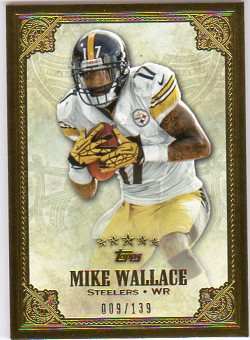 2012 Topps Five Star #139 Mike Wallace