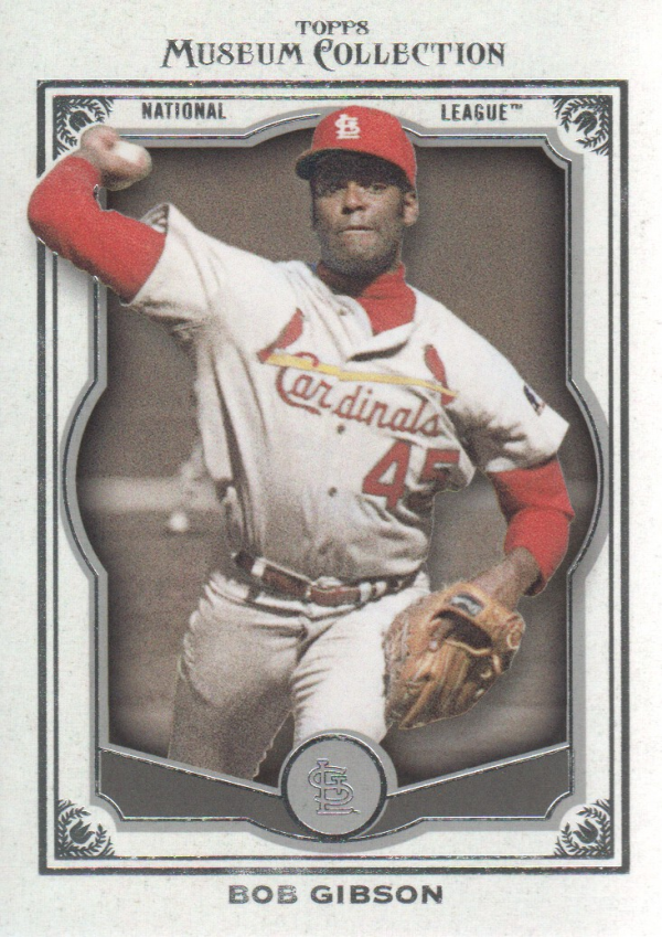 2013 Topps Museum Collection #5 Bob Gibson