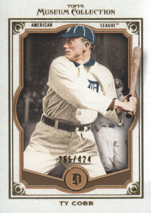 2013 Topps Museum Collection Copper #78 Ty Cobb