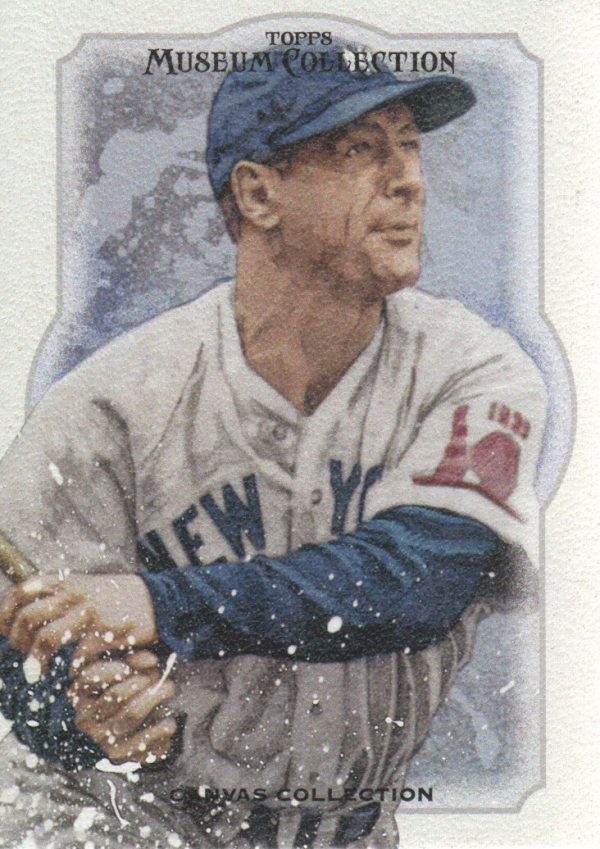 2013 Topps Museum Collection Canvas Collection #35 Lou Gehrig