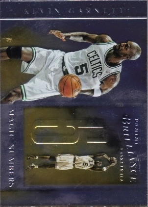 2012-13 Panini Brilliance Magic Numbers #7 Kevin Garnett