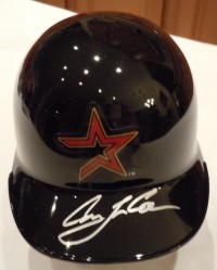 Carlos Correa Signed Mini Helmet Houston Astros w/COA Autograph AUTO
