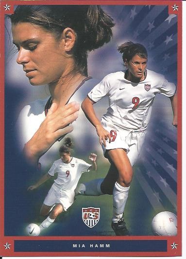 2000 Nike 5x7 #NNO Mia Hamm