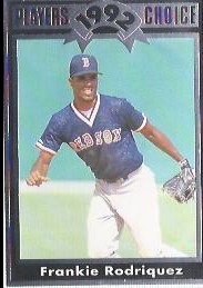 1992 Cartwrights Players Choice #5 Frankie Rodriguez