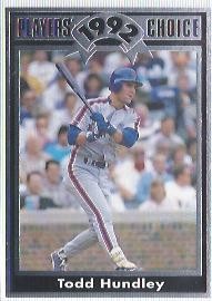 1992 Cartwrights Players Choice #10 Todd Hundley