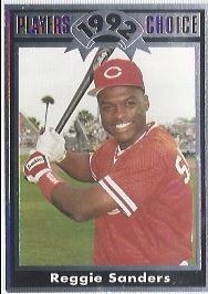 1992 Cartwrights Players Choice #15 Reggie Sanders