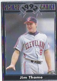 1992 Cartwrights Players Choice #18 Jim Thome