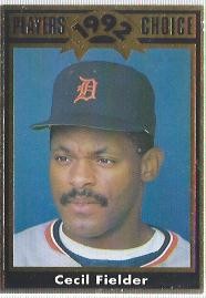 1992 Cartwrights Players Choice Gold #22 Cecil Fielder