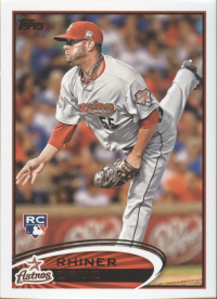 2012 Topps Update MLB Astros Team Set (7 Cards)