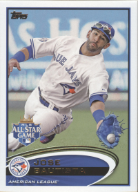 2012 Topps Update MLB Blue Jays Team Set (12 Cards)