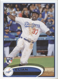 2012 Topps Update MLB Dodgers Team Set (15 Cards)