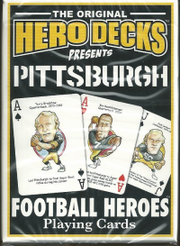 Pittsburgh Steelers Hero Decks Playing Cards Poker Sized 52 Card Deck