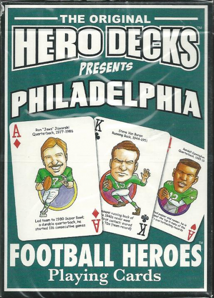 Philadelphia Eagles Hero Decks Playing Cards Poker Sized 52 Card Deck