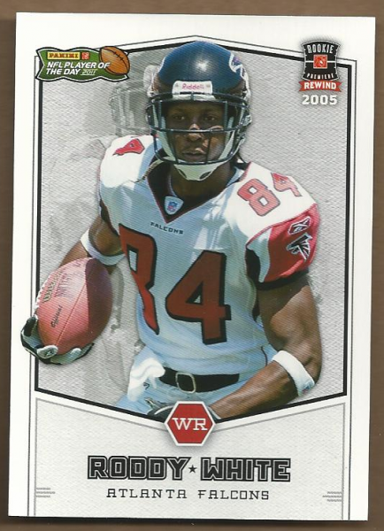 2011 Panini Player of the Day 2004 Rookie Rewind #RR5 Roddy White