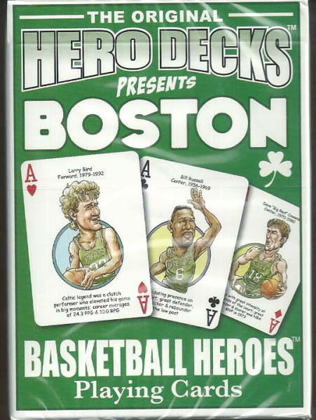Boston Celtics NBA Hero Decks Playing Cards Poker Sized 52 Card Deck
