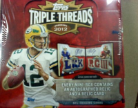 2012 Topps Triple Threads Football Hobby Box
