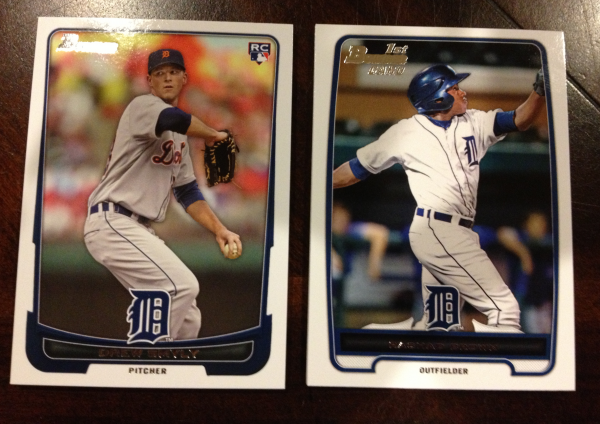 2012 Bowman Draft Detroit Tigers Team Set 14 Cards Drew Smyly RC