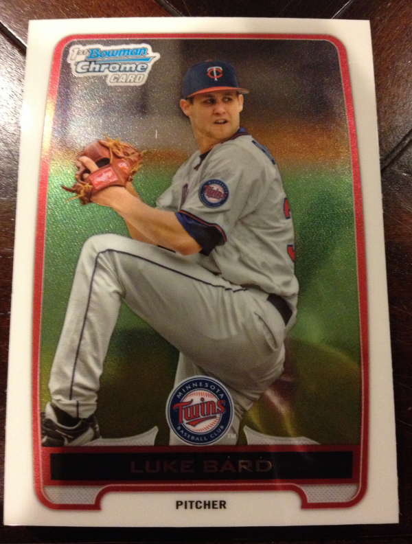 2012 Bowman Chrome Draft Minnesota Twins Team Set 12 Cards