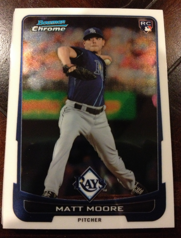 2012 Bowman Chrome Draft Tampa Bay Rays Team Set 10 Cards