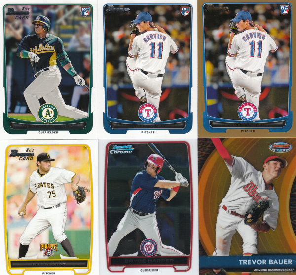 2012 Bowman Baseball 710 Card Master Set