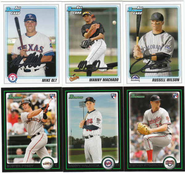 2010 Bowman Draft & Prospects Baseball Set-220 Cards
