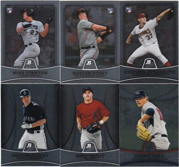 2010 Bowman Platinum & Prospects Baseball Set-150 cards