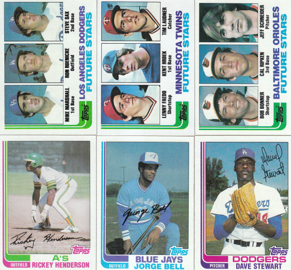 1982 Topps Baseball Hand Collated Set-792 Cards