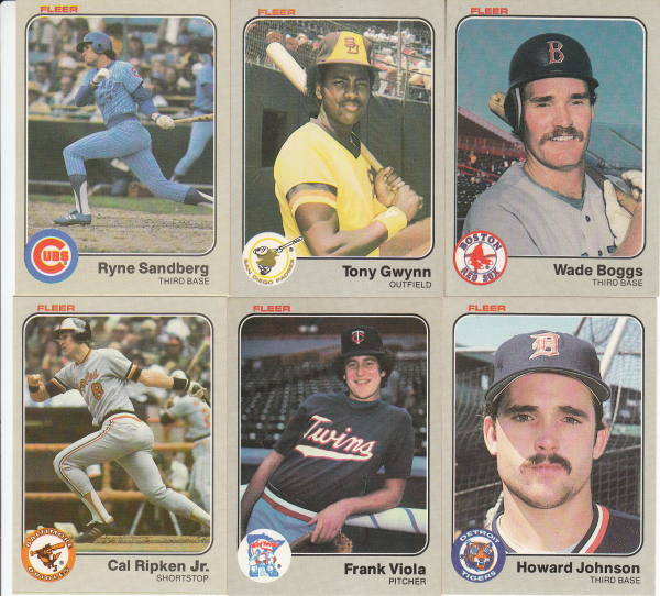1983 Fleer Baseball Hand Collated Set-660 Cards
