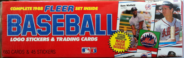 1988 Fleer Baseball Retail Factory Set-660 Cards