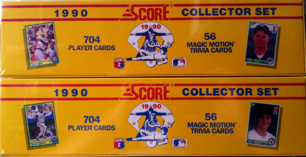 1990 Score Baseball Retail Factory Set-704 Cards