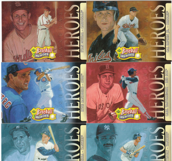2005 Upper Deck Baseball Heroes Set-100 Cards