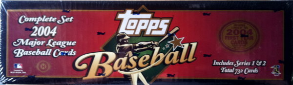 2004 Topps Baseball Factory Set - 732 Cards