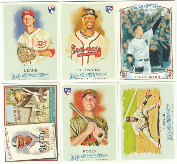 2010 Topps Allen & Ginter Baseball Set-442 Cards
