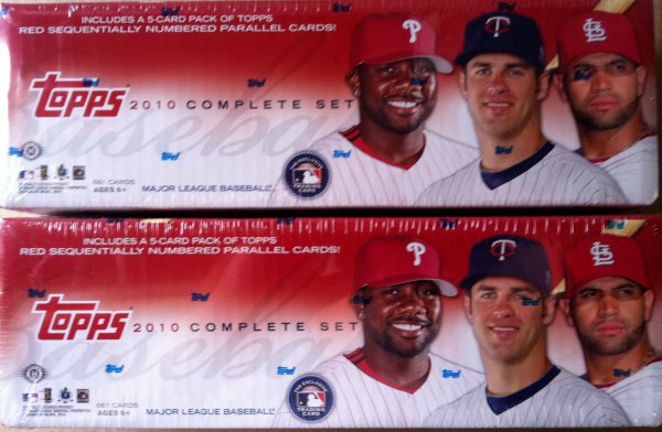 2010 Topps Baseball Factory Set - 661 Cards