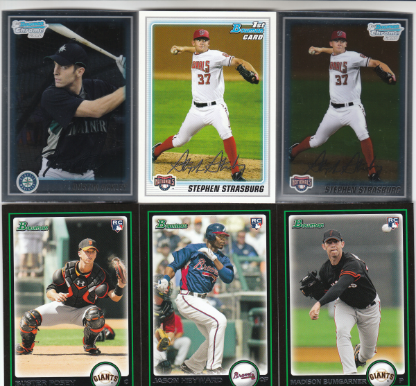 2010 Bowman & Chrome Prospects Baseball Set - 440 Cards