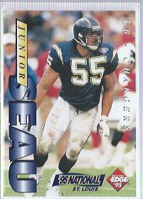 1995 Collector's Edge Junior Seau Promos St. Louis National #5