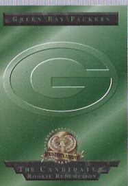 1996 CE President's Reserve Candidates Top Picks Redemptions #NNO Green Bay Packers