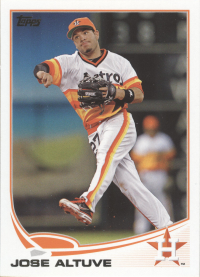 2013 Topps I MLB Astros Team Set (5 Cards)