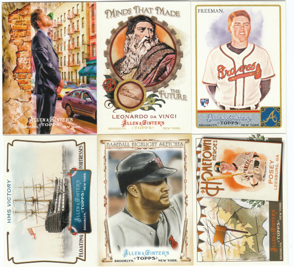 2011 Topps Allen & Ginter Baseball Hand Collated Set - 561 Cards