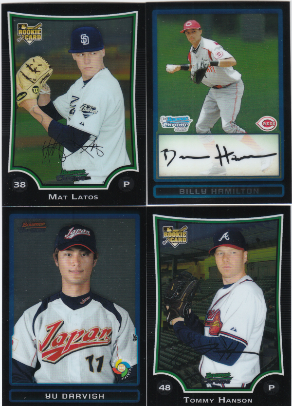 2009 Bowman Chrome Draft Baseball Hand Collated Set - 165 Cards